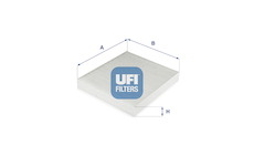Filtr, vzduch v interiéru UFI 53.294.00