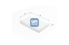 Filtr, vzduch v interiéru UFI 53.388.00
