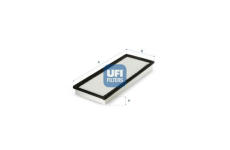 Filtr, vzduch v interiéru UFI 53.496.00