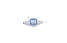 Filtr, vzduch v interiéru UFI 53.525.00
