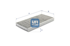 Filtr, vzduch v interiéru UFI 54.106.00