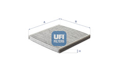 Filtr, vzduch v interiéru UFI 54.117.00