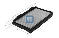 Filtr, vzduch v interiéru UFI 54.139.00