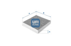 Filtr, vzduch v interiéru UFI 54.150.00