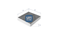 Filtr, vzduch v interiéru UFI 54.167.00