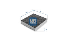 Filtr, vzduch v interiéru UFI 54.227.00