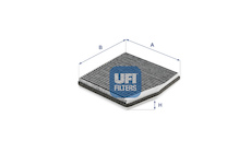 Filtr, vzduch v interiéru UFI 54.262.00