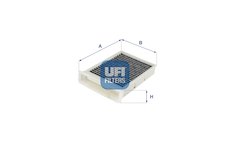 Filtr, vzduch v interiéru UFI 54.265.00