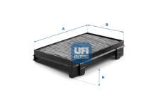 Filtr, vzduch v interiéru UFI 54.351.00