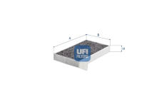 Filter vnútorného priestoru UFI 54.396.00