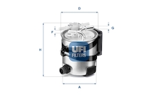 Palivový filtr UFI 55.418.00