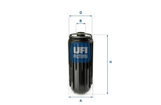 Olejový filtr UFI 65.087.00