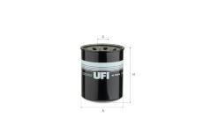 Filtr, pracovní hydraulika UFI 80.140.00