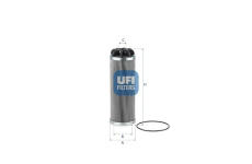 Filtr, pracovní hydraulika UFI 85.207.00