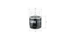 Filtr, pracovní hydraulika UFI 86.012.00