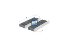 Filtr, vzduch v interiéru UFI 54.469.00