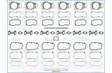 Sada těsnění, hlava válce AJUSA 52186200