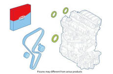 Sada - tesnici krouzek, motor CORTECO 289004