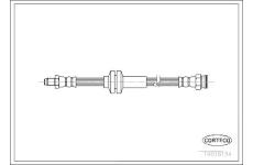 Brzdová hadica CORTECO 19018134