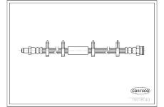 Brzdová hadica CORTECO 19018140