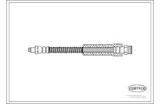 Brzdová hadica CORTECO 19018166
