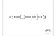 Brzdová hadica CORTECO 19018177