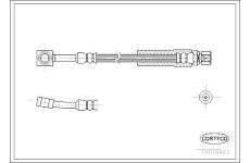 Brzdová hadice CORTECO 19018483