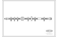 Brzdová hadica CORTECO 19018557