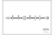 Brzdová hadice CORTECO 19018563