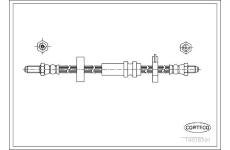 Brzdová hadice CORTECO 19018591