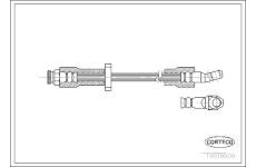 Brzdová hadica CORTECO 19018609