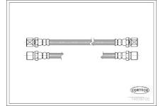 Brzdová hadice CORTECO 19018702