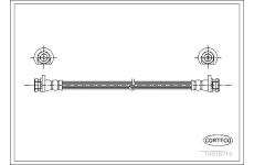Brzdová hadica CORTECO 19018719