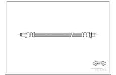 Brzdová hadica CORTECO 19018743