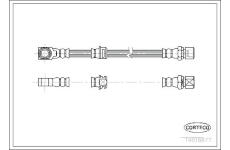 Brzdová hadice CORTECO 19018877