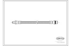 Brzdová hadice CORTECO 19018898