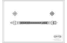 Brzdová hadice CORTECO 19018904
