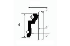 Tesniaci krúżok drieku ventilu CORTECO 19026189