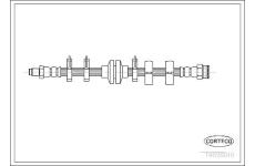 Brzdová hadica CORTECO 19026010