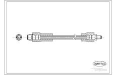 Brzdová hadica CORTECO 19026704