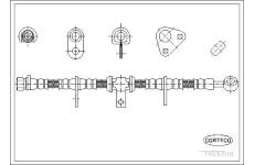 Brzdová hadice CORTECO 19030518