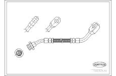 Brzdová hadica CORTECO 19030530
