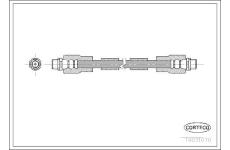 Brzdová hadica CORTECO 19031070