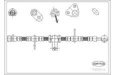 Brzdová hadice CORTECO 19032125