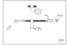 Brzdová hadice CORTECO 19032140