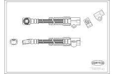 Brzdová hadice CORTECO 19032142