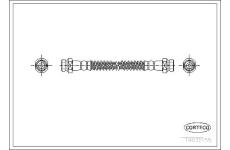 Brzdová hadice CORTECO 19032155
