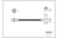 Brzdová hadice CORTECO 19032191