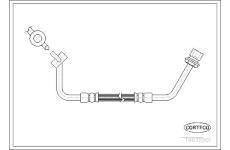 Brzdová hadice CORTECO 19032201