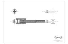 Brzdová hadice CORTECO 19032226
